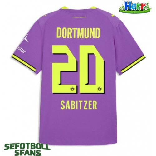Borussia Dortmund Marcel Sabitzer #20 Tredje Tröja 2026-27 Kortärmad